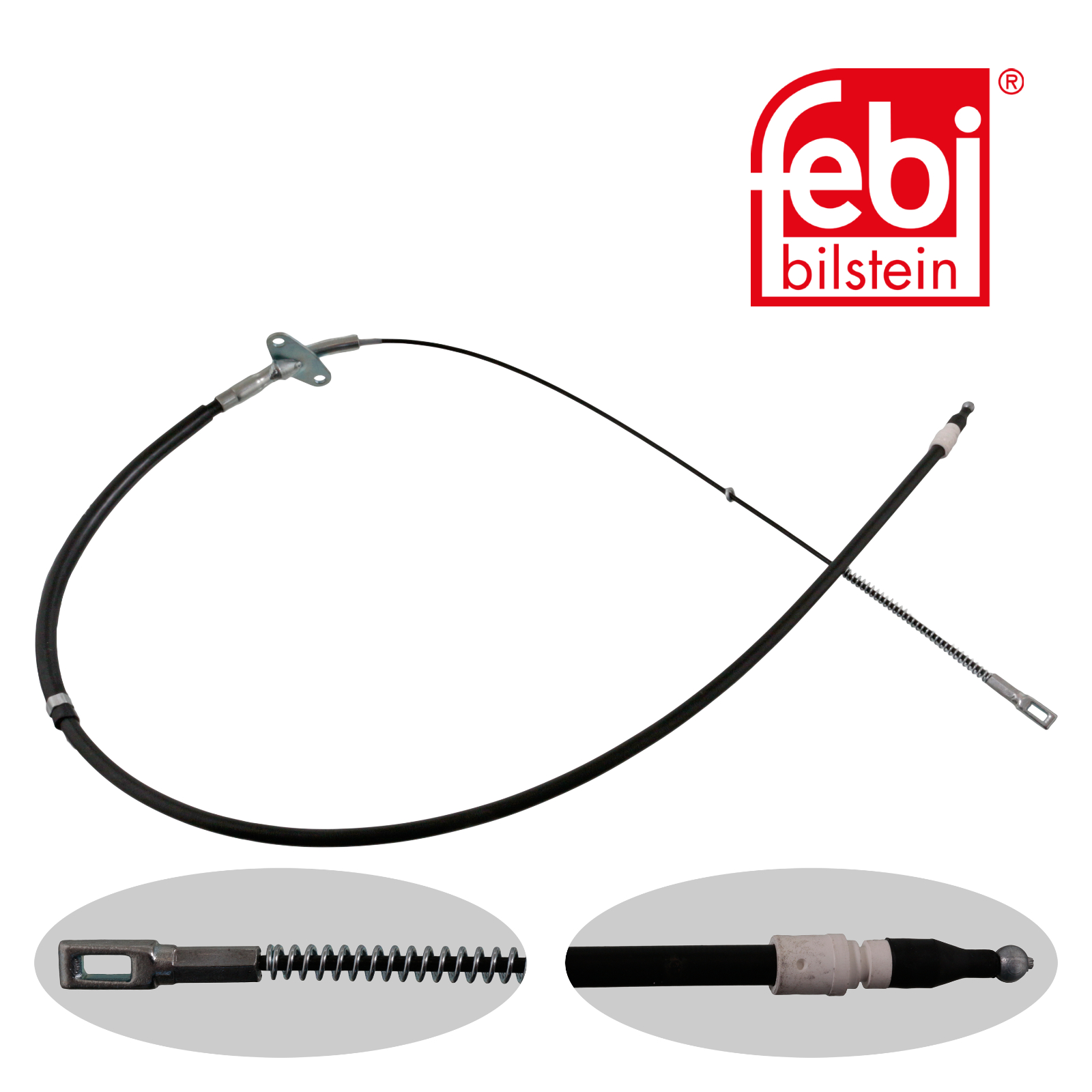 Febi Handbrake Cable Right Rear 10594