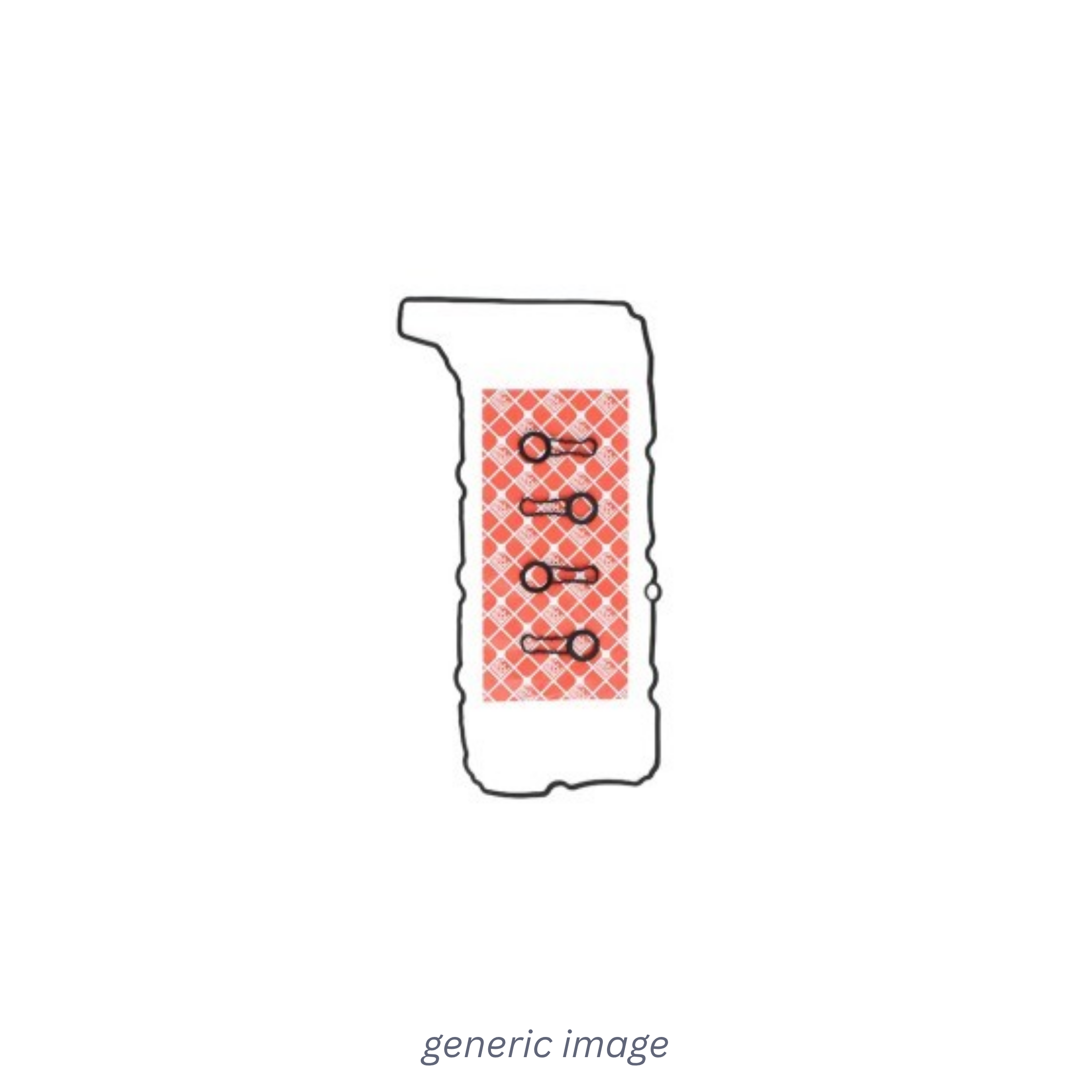 Febi Cylinder Head Cover Gasket Set ACM (Polyacrylate) 1000683