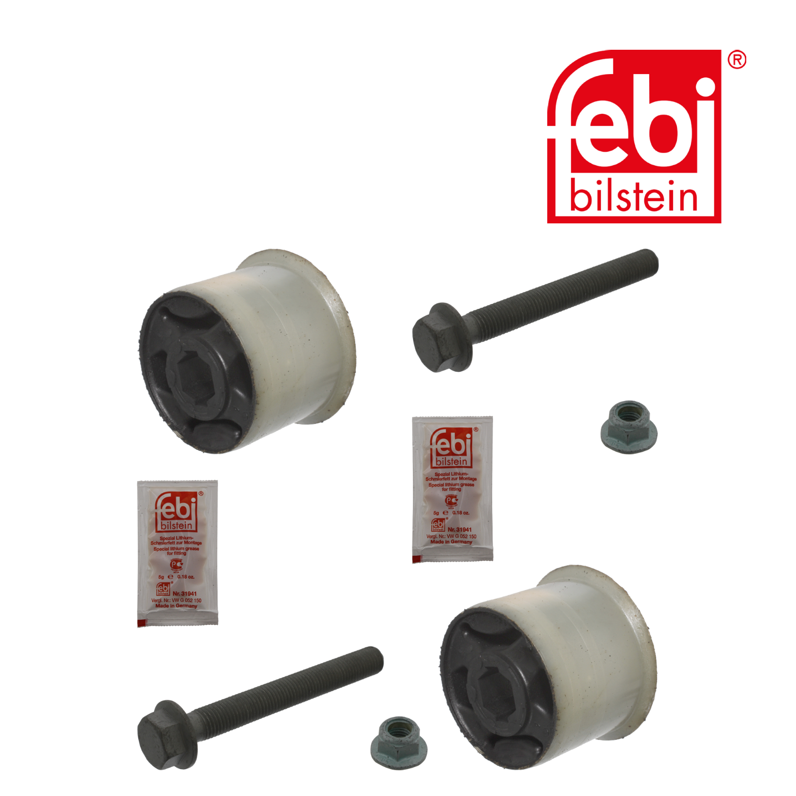 Febi Wishbone / Control / Trailing Arm Bush Front Right 39228
