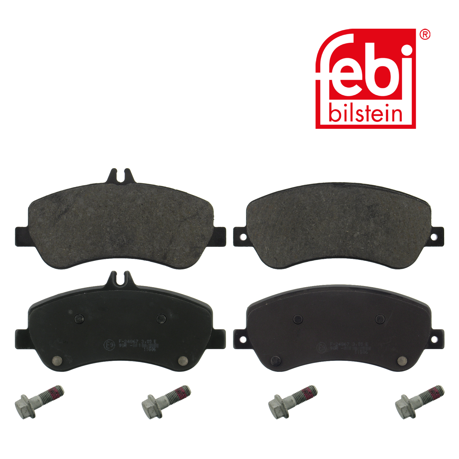 Febi Front Brake Pad Set 16808