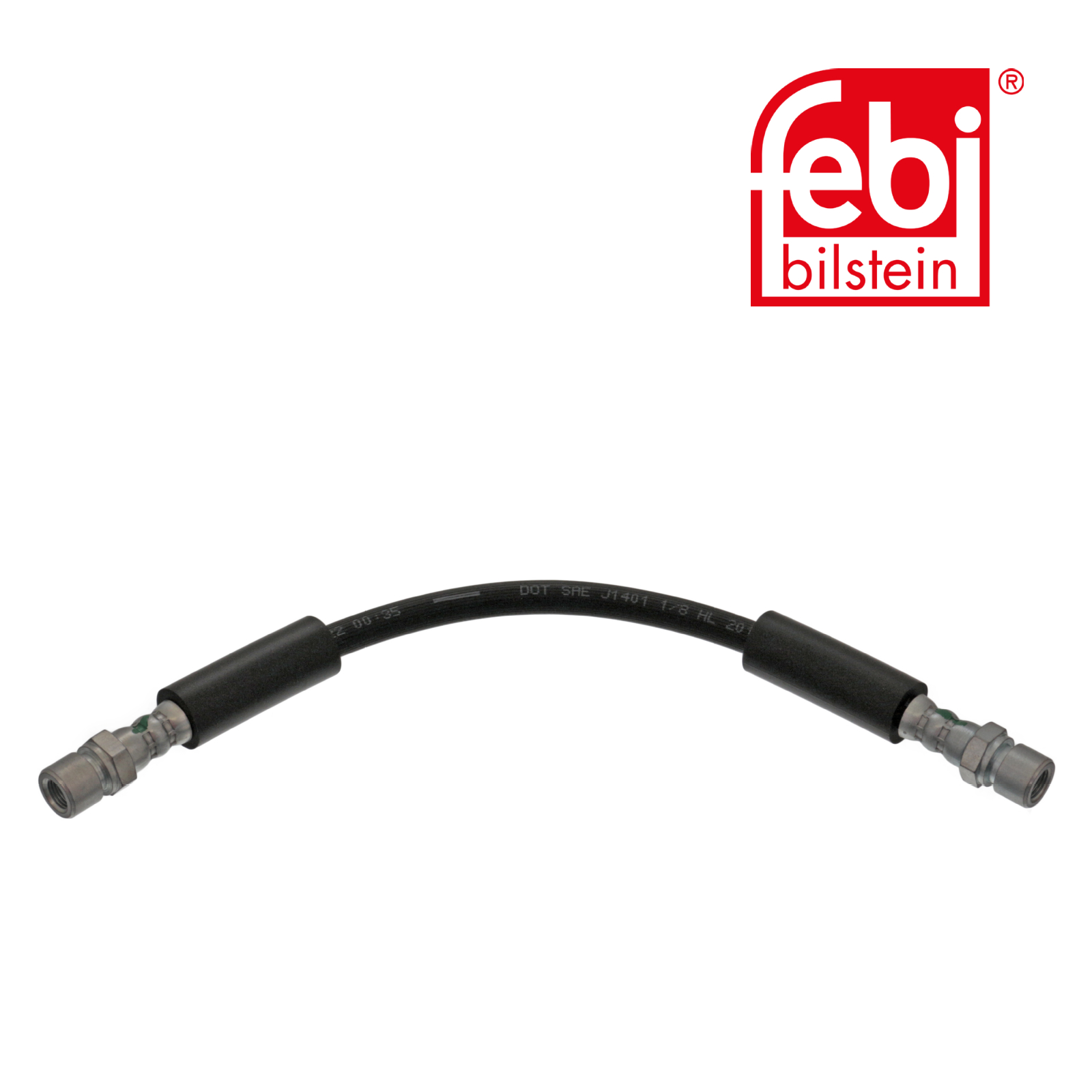 Febi Brake Hydraulic Hose Line Front Right 01177