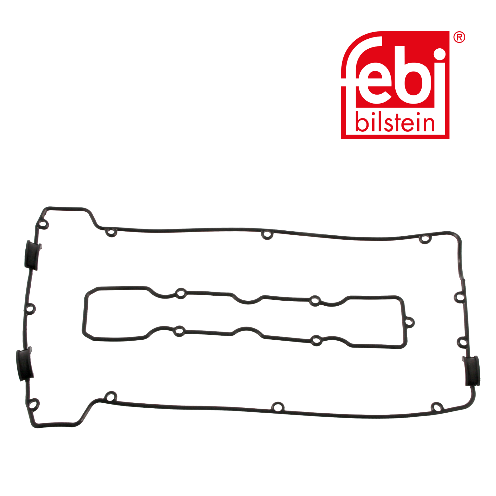 Febi Cylinder Head Cover Gasket Set NBR (nitrile butadiene rubber) 36153
