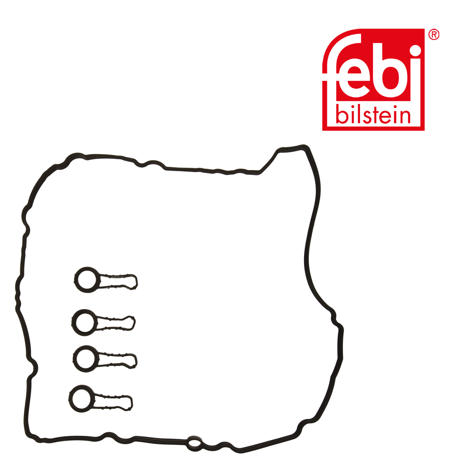 Febi Cylinder Head Cover Gasket Set ACM (Polyacrylate) 107526