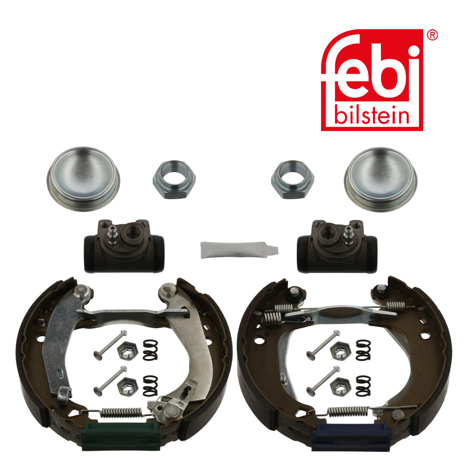 Febi Brake Shoe Set Axle Kit Rear 37496