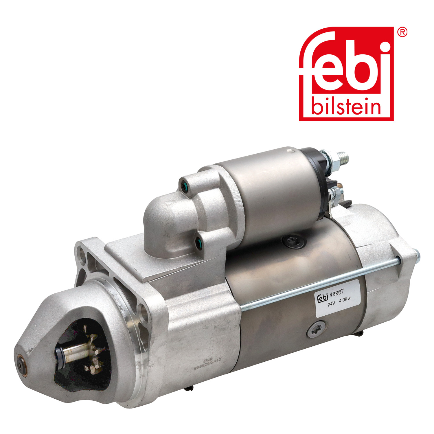 Febi Starter Motor 24V 4kW 10 Teeth 48967