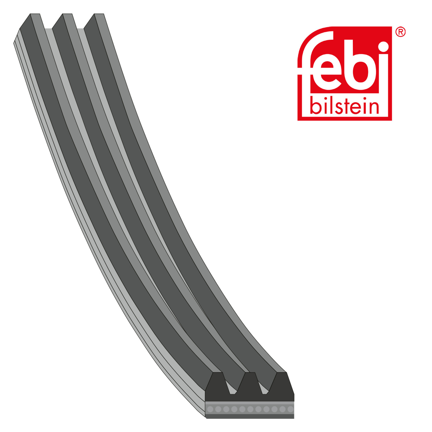 Febi Multi V-Ribbed Drive Belt 181298