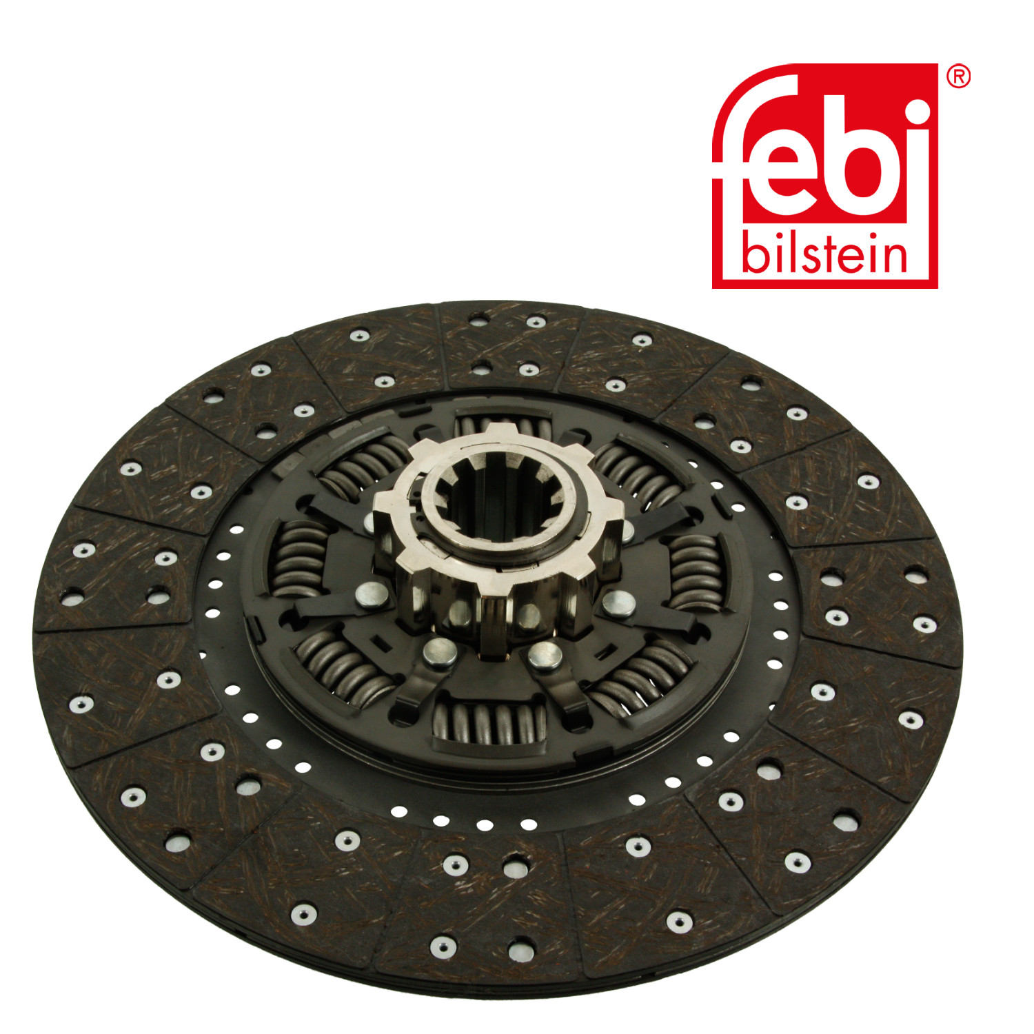 Febi Clutch Friction Disc Plate 380mm 10 Splines 105071