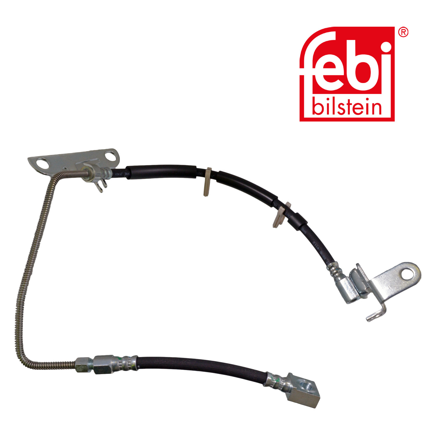 Febi Brake Hydraulic Hose Line Rear Right 179782