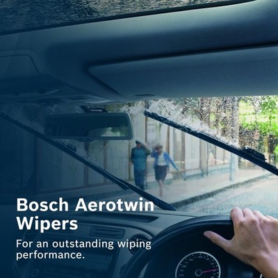 Bosch Aerotwin Wiper Blade Set 650mm + 450mm — A864S fits Alfa Romeo Stelvio