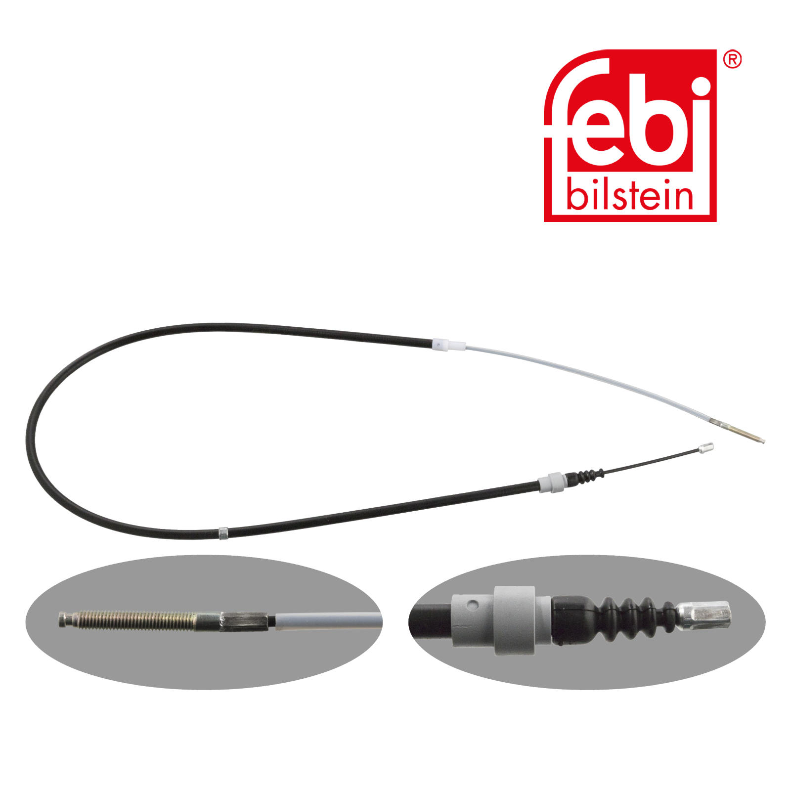 Febi Handbrake Cable Left Rear 27154