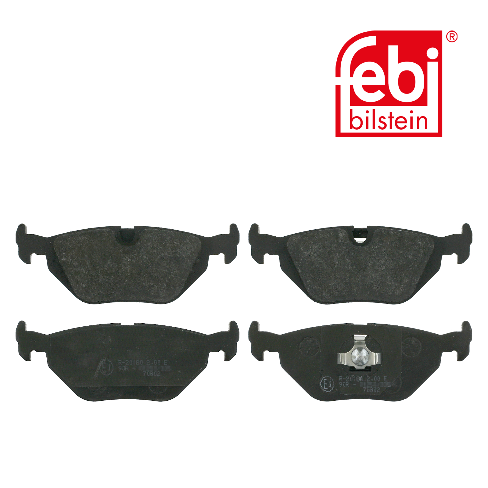 Febi Rear Brake Pad Set 16196