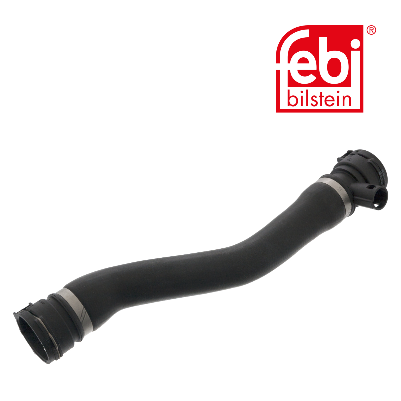 Febi Radiator Coolant Hose Lower Right 385mm ID 49255