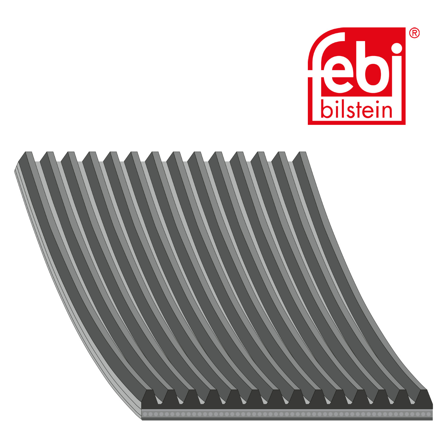 Febi Multi V-Ribbed Drive Belt 34140