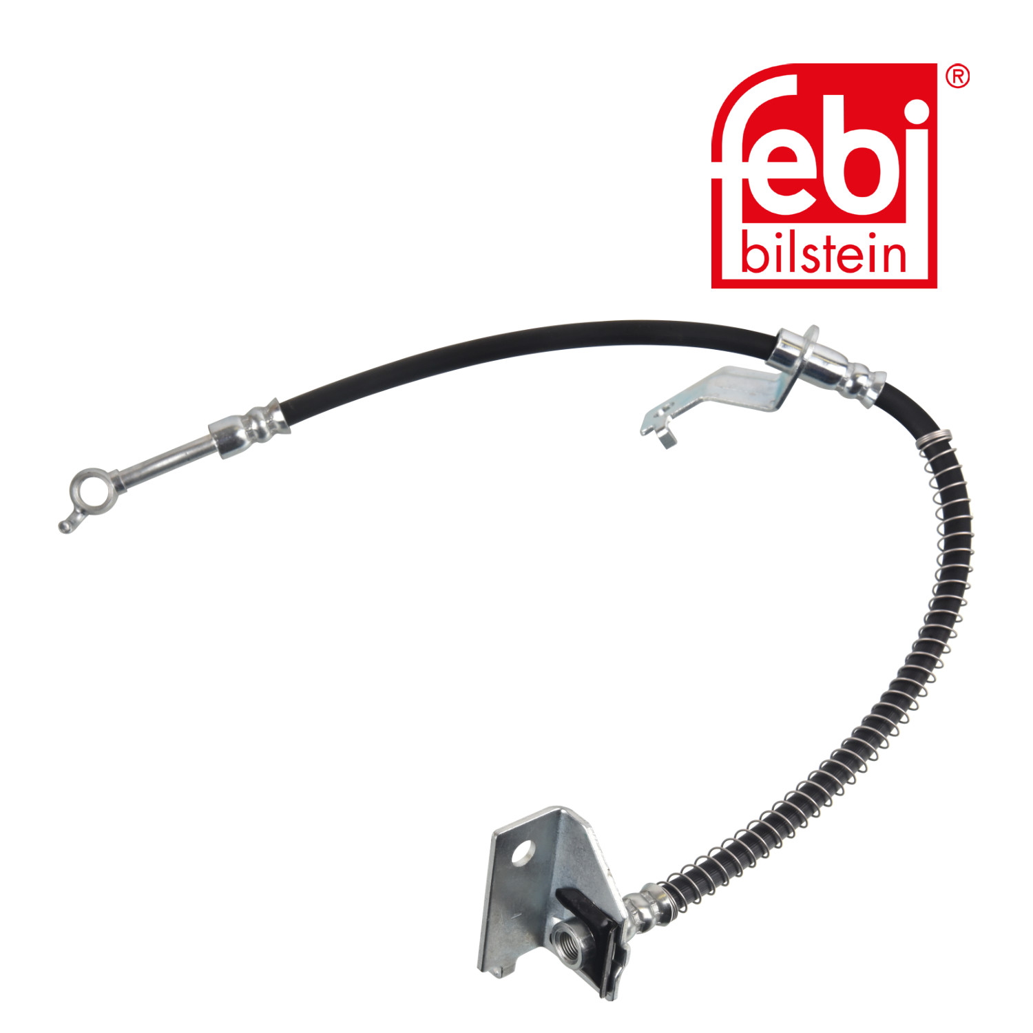 Febi Brake Hydraulic Hose Line Front Left 180225