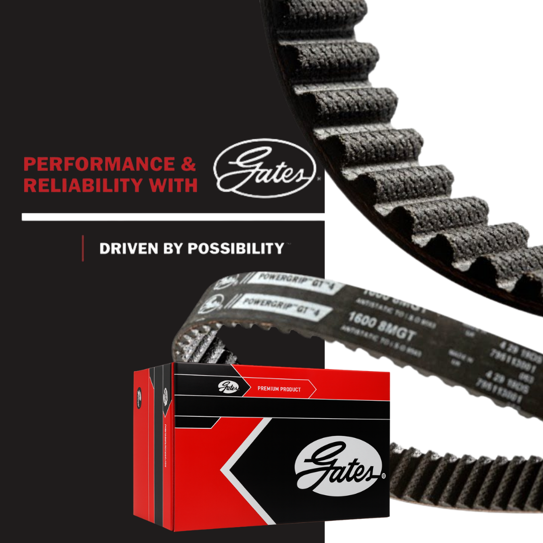 Gates Timing Belt Kit with Rollers fits Audi A3 1996-2003 1.8