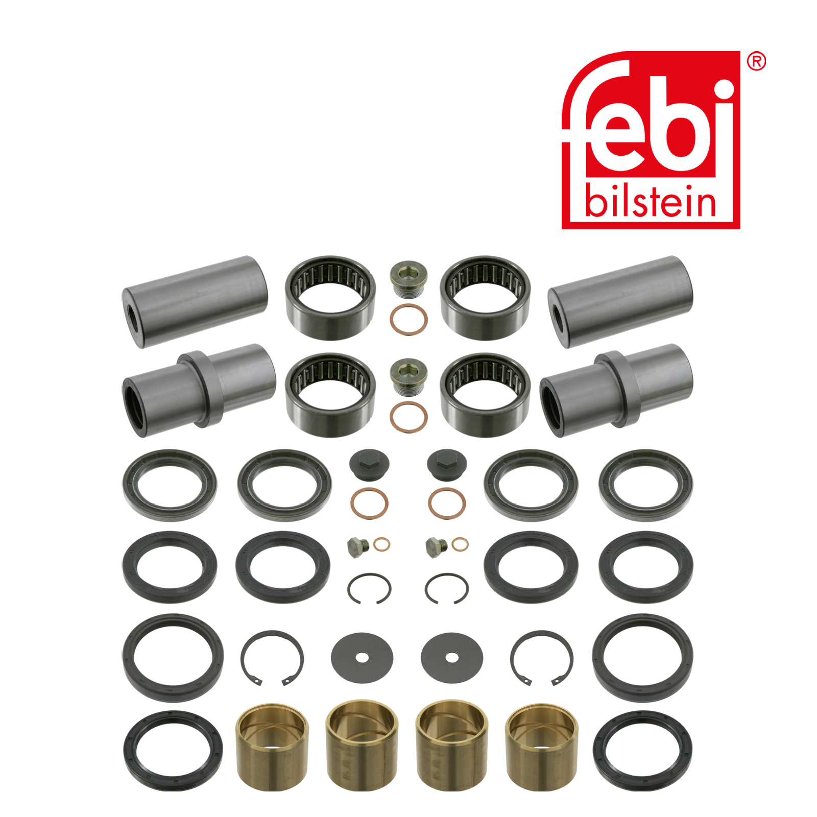 Febi Kingpin Repair Kit 64mm OD Front 24662