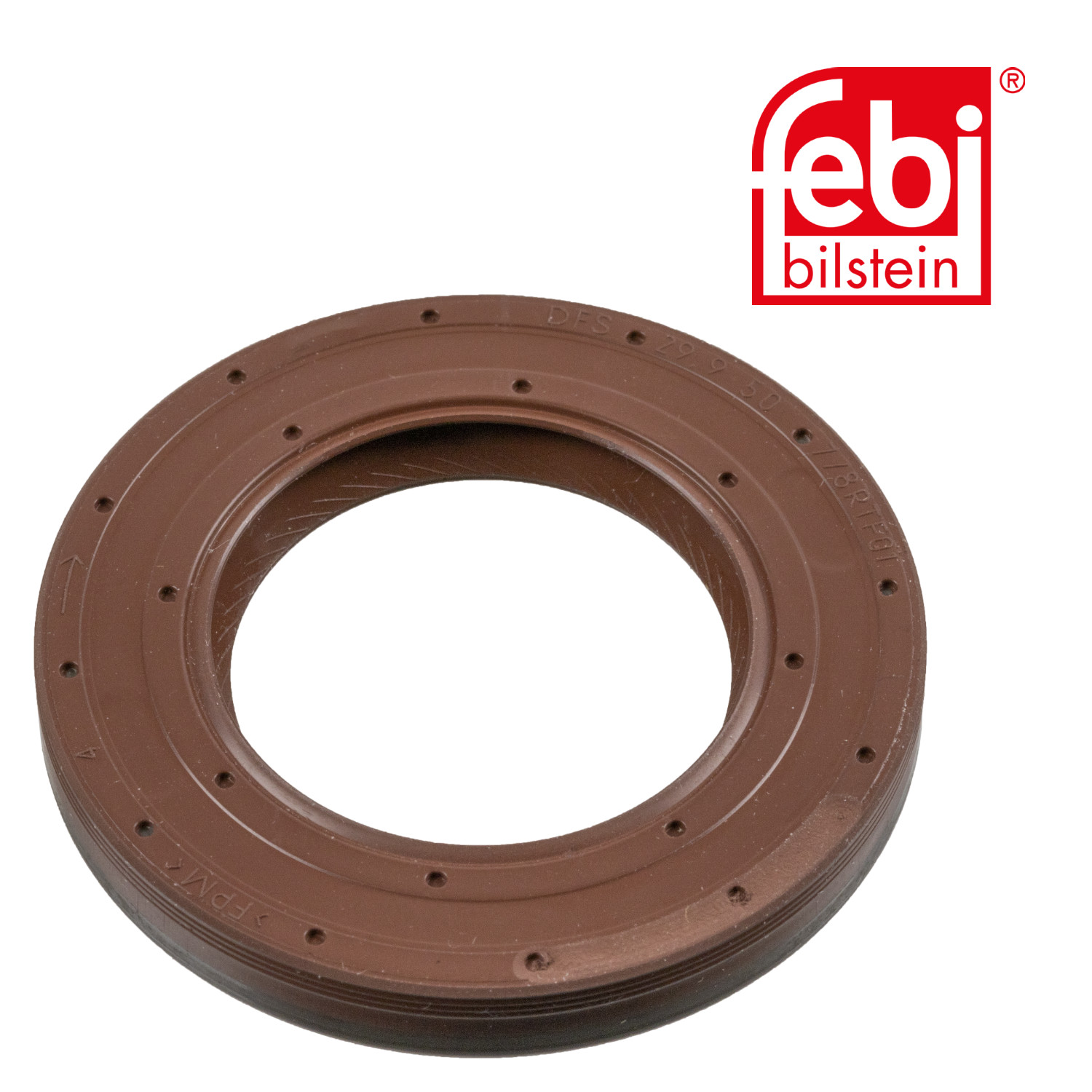 Febi Manual Transmission Shaft Seal 50mm OD ID 7mm Thick 49338