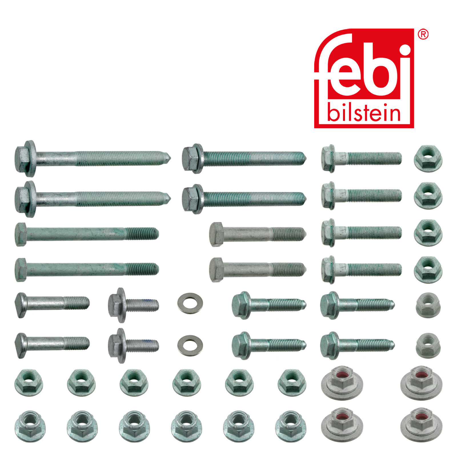 Febi Control/Trailing Arm Mounting And Bolting Kit Front 24804