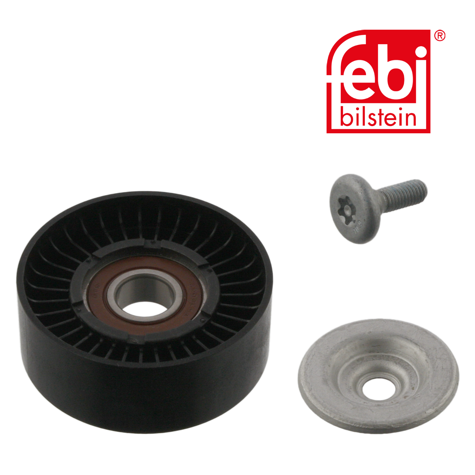 Febi V-Ribbed Belt Deflection/Guide Pulley 36933