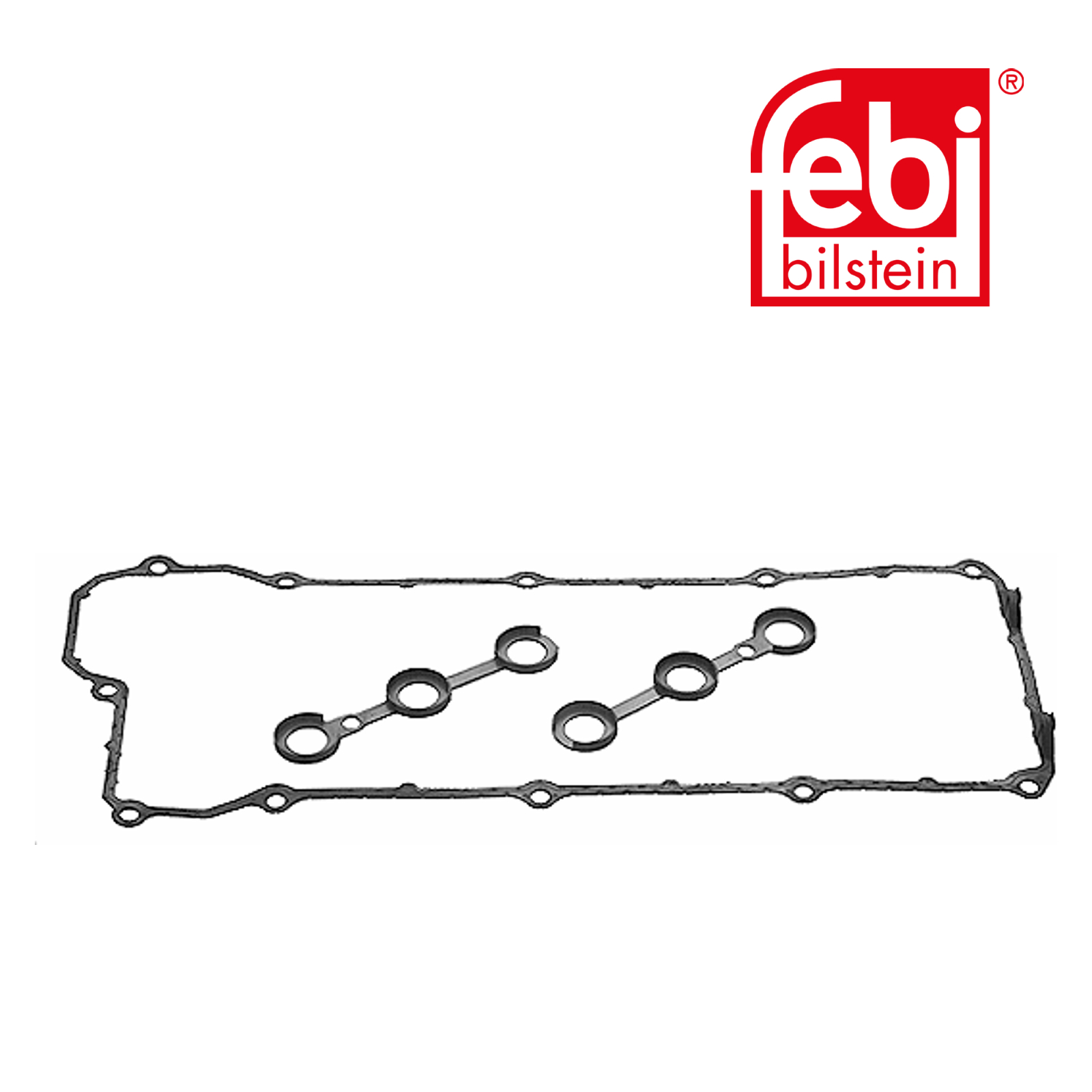Febi Cylinder Head Cover Gasket Set Rubber 09767