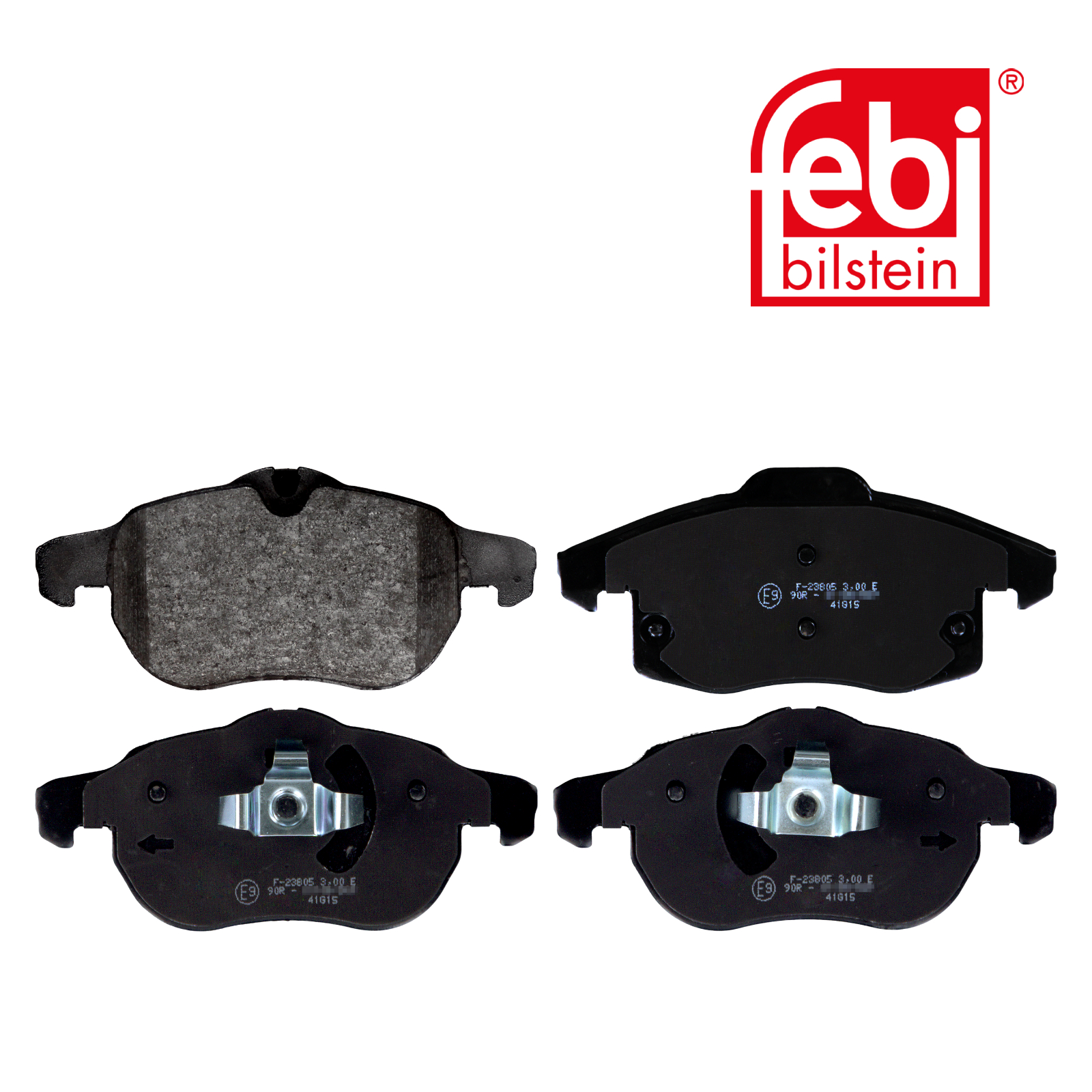 Febi Front Brake Pad Set 116206