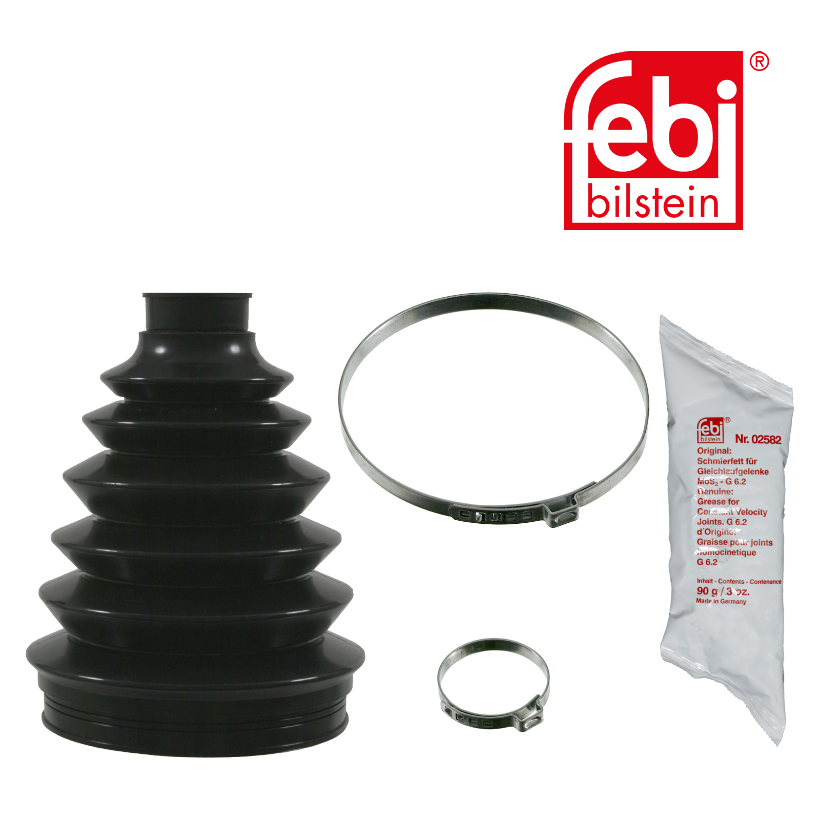 Febi Drive Shaft Bellow Kit Wheel Side Thermoplast 22091