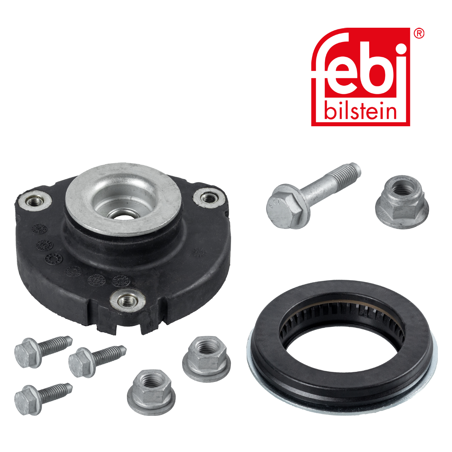 Febi Front Right Repair Kit Suspension Strut Support Mount 37884