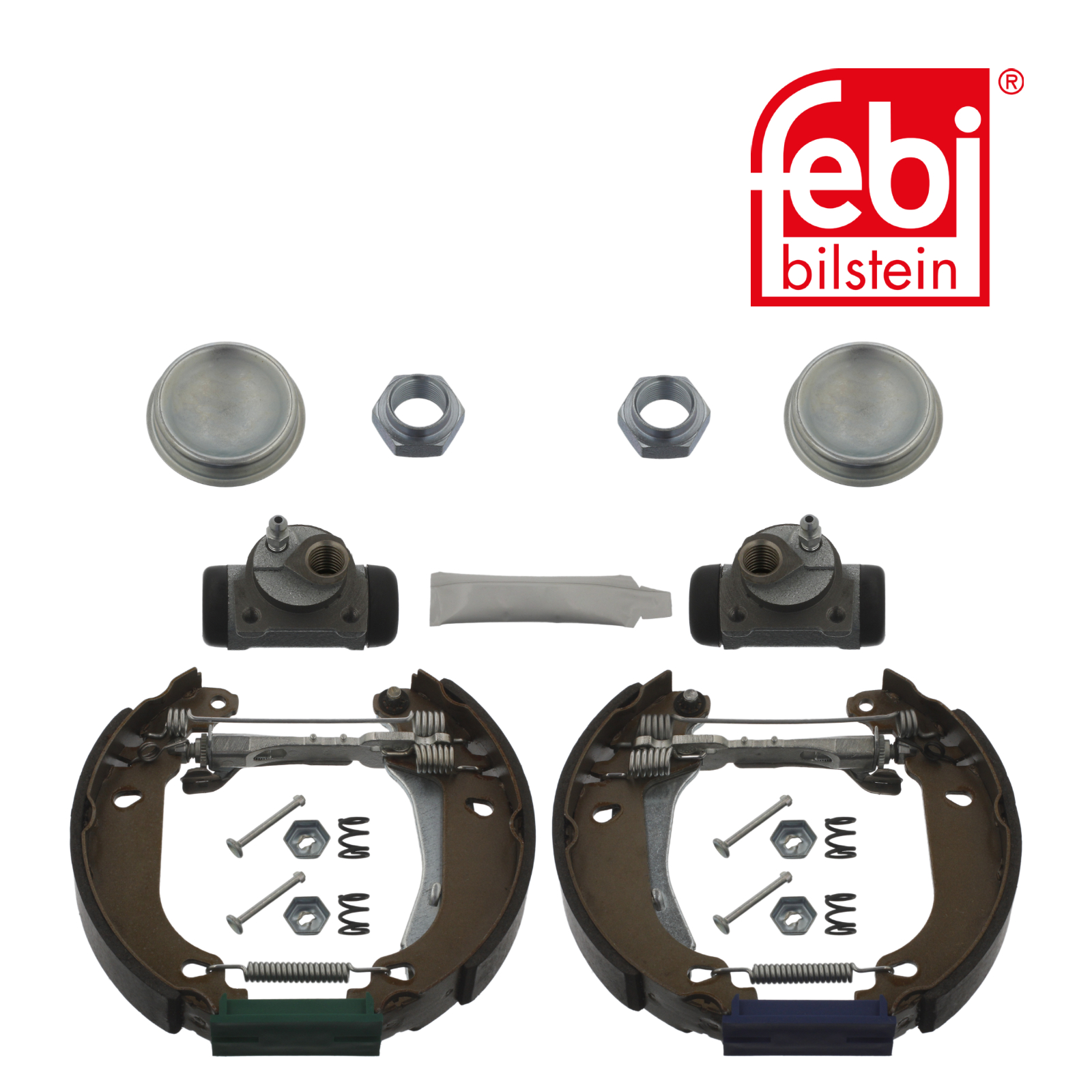 Febi Brake Shoe Set Axle Kit Rear 37494