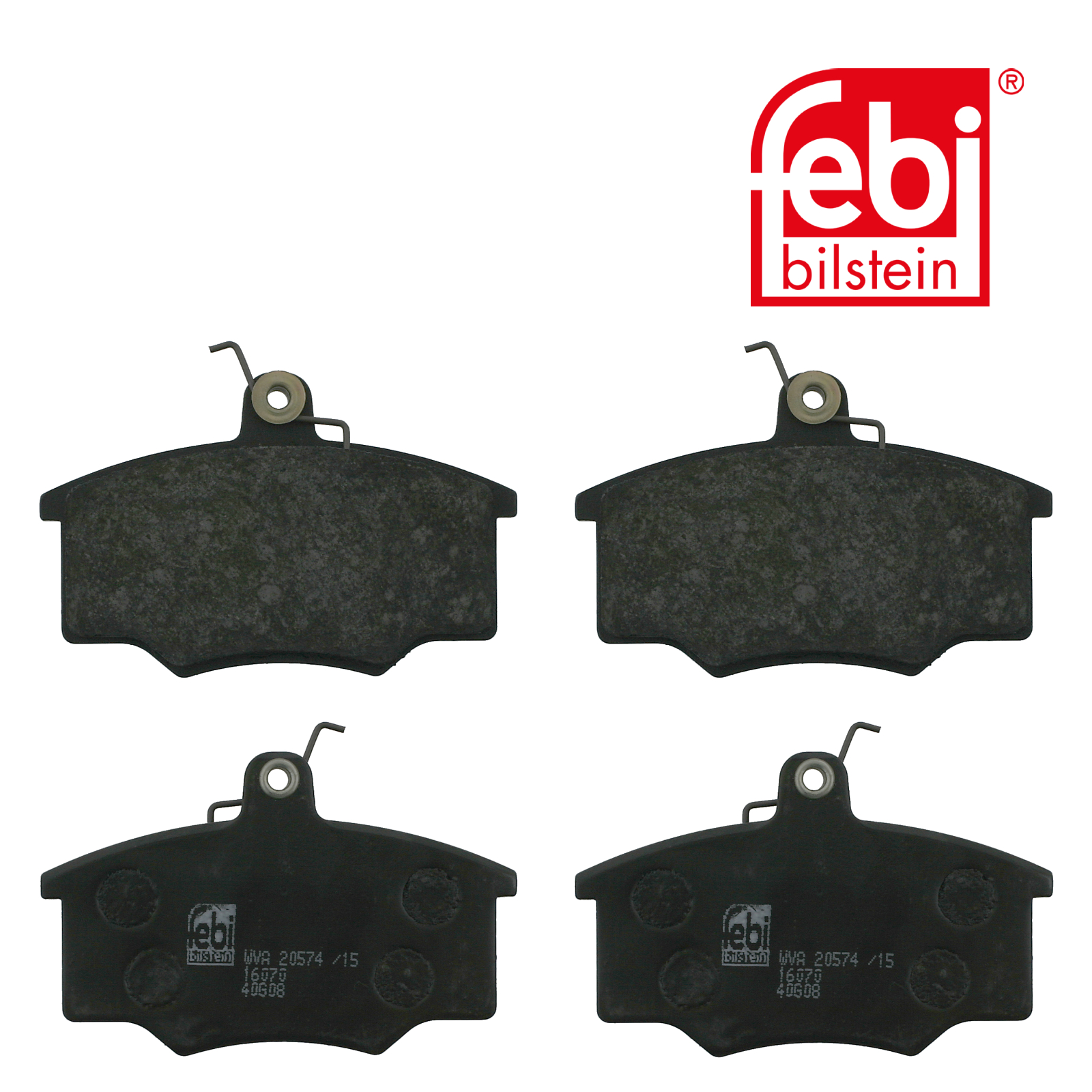 Febi Front Brake Pad Set 16070