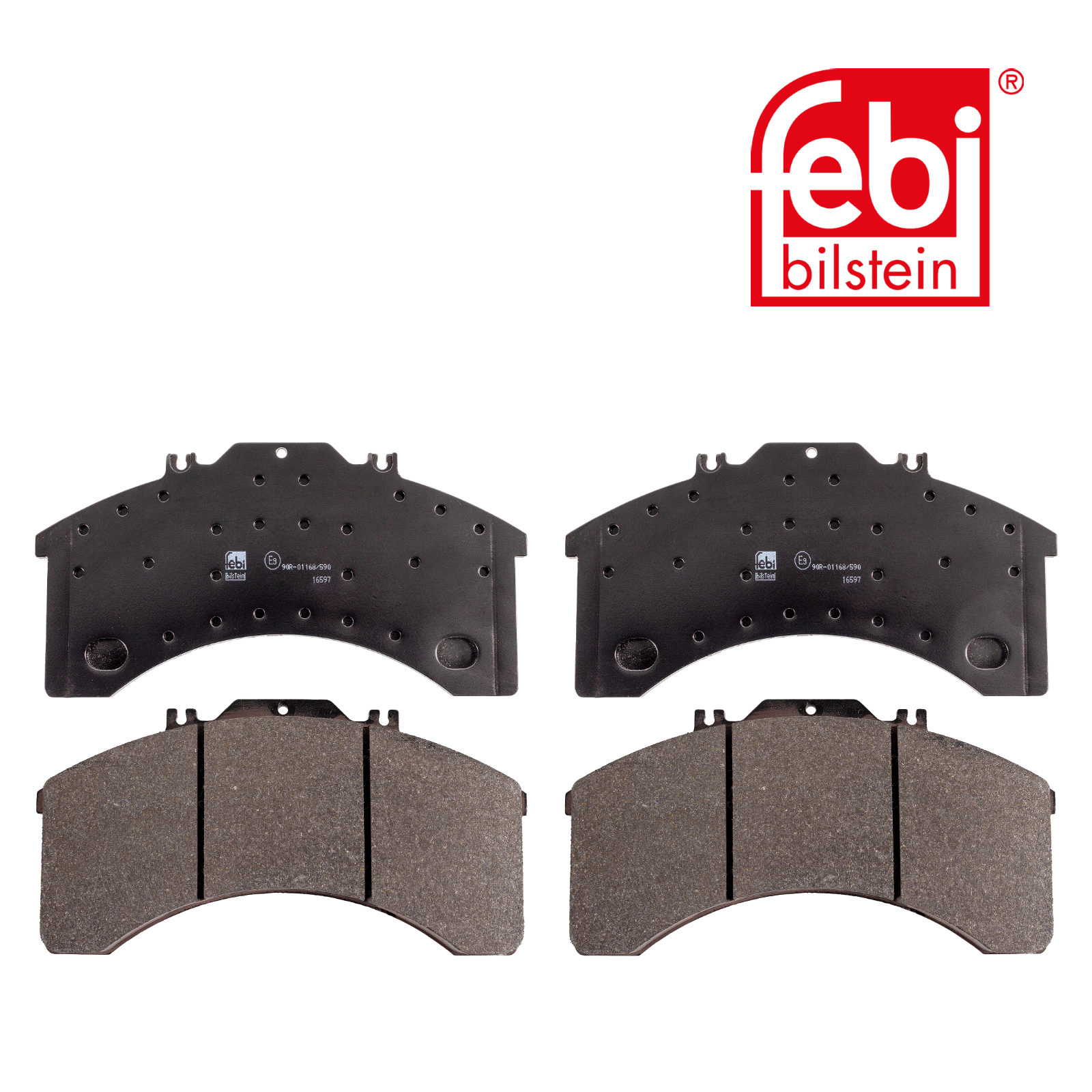 Febi Front Brake Pad Set 16597