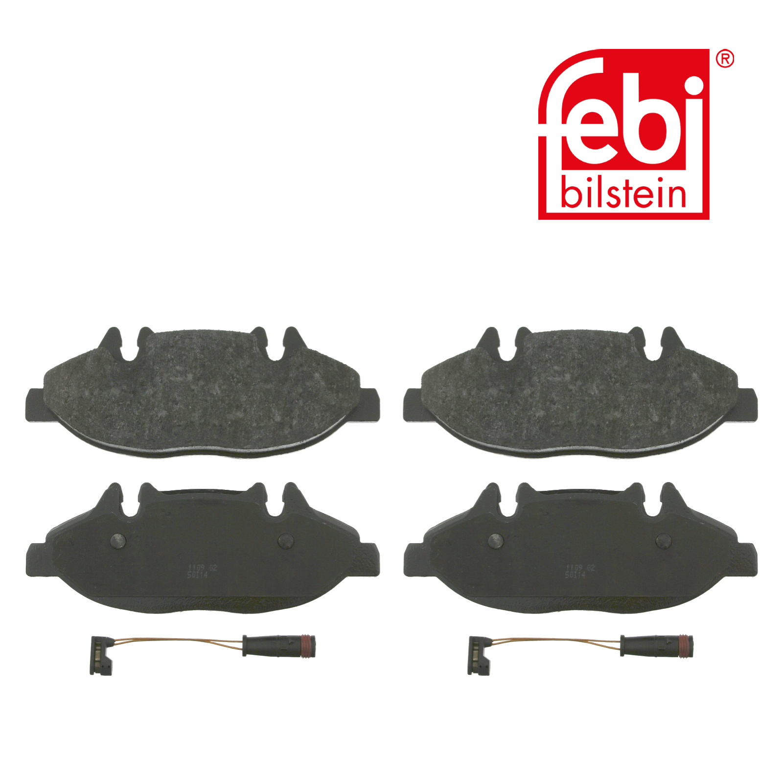 Febi Front Brake Pad Set 16487