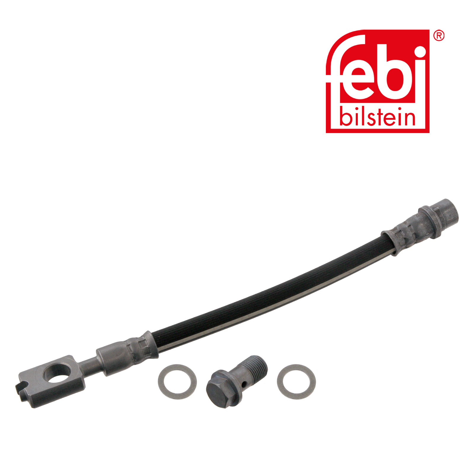 Febi Brake Hydraulic Hose Line Rear Right 31408