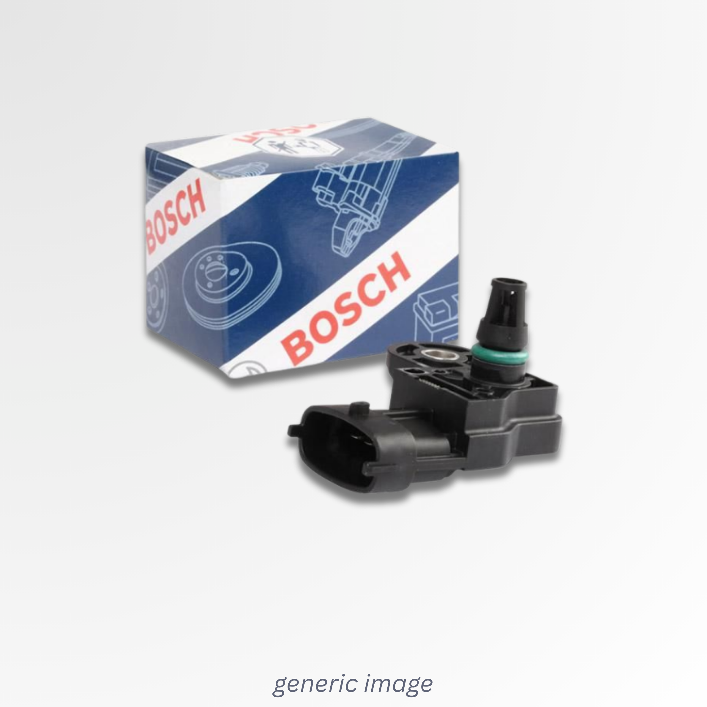 Bosch Turbo Boost Pressure Sensor 0 261 230 01F