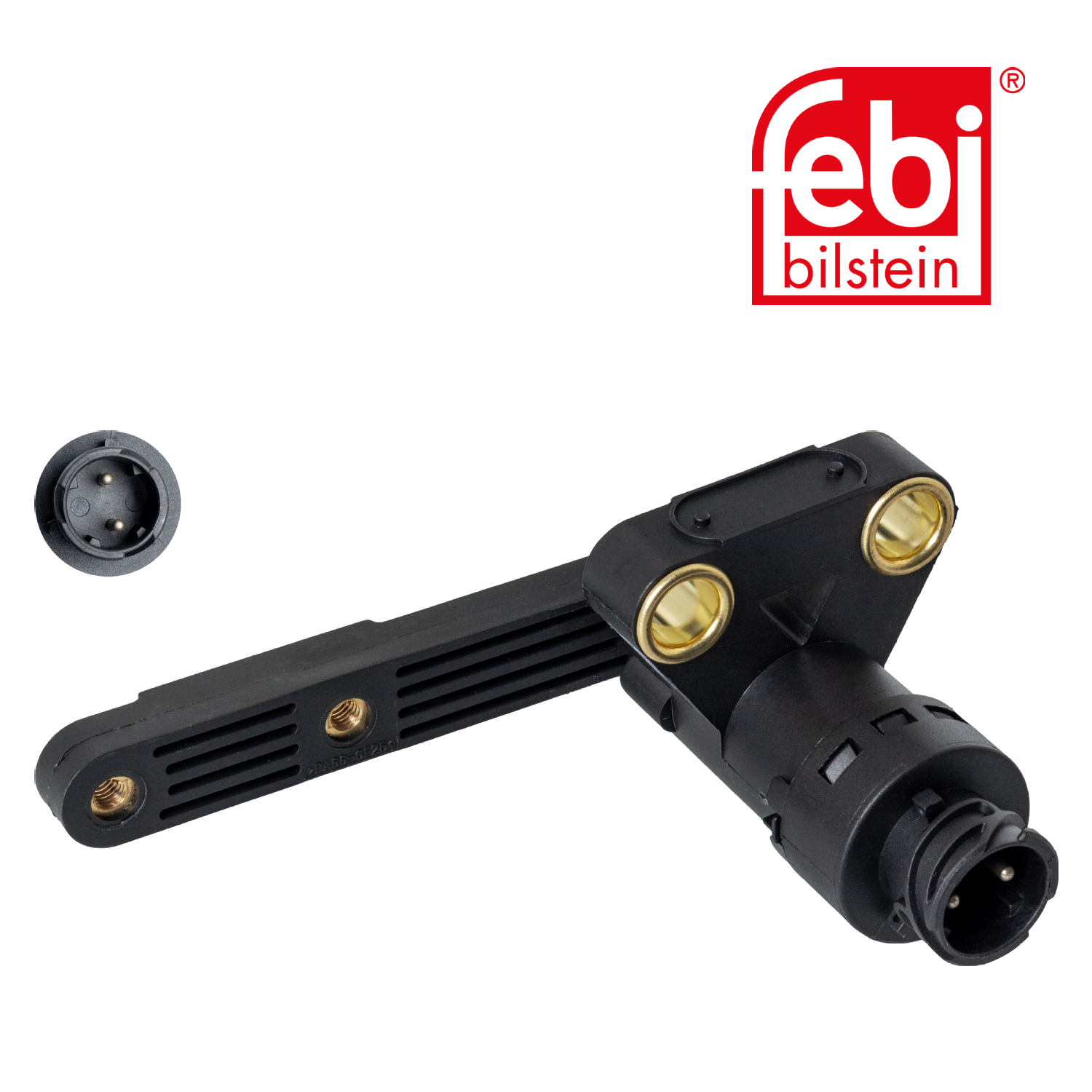Febi Pneumatic Suspension Level Sensor Thick 2 Connectors 38088