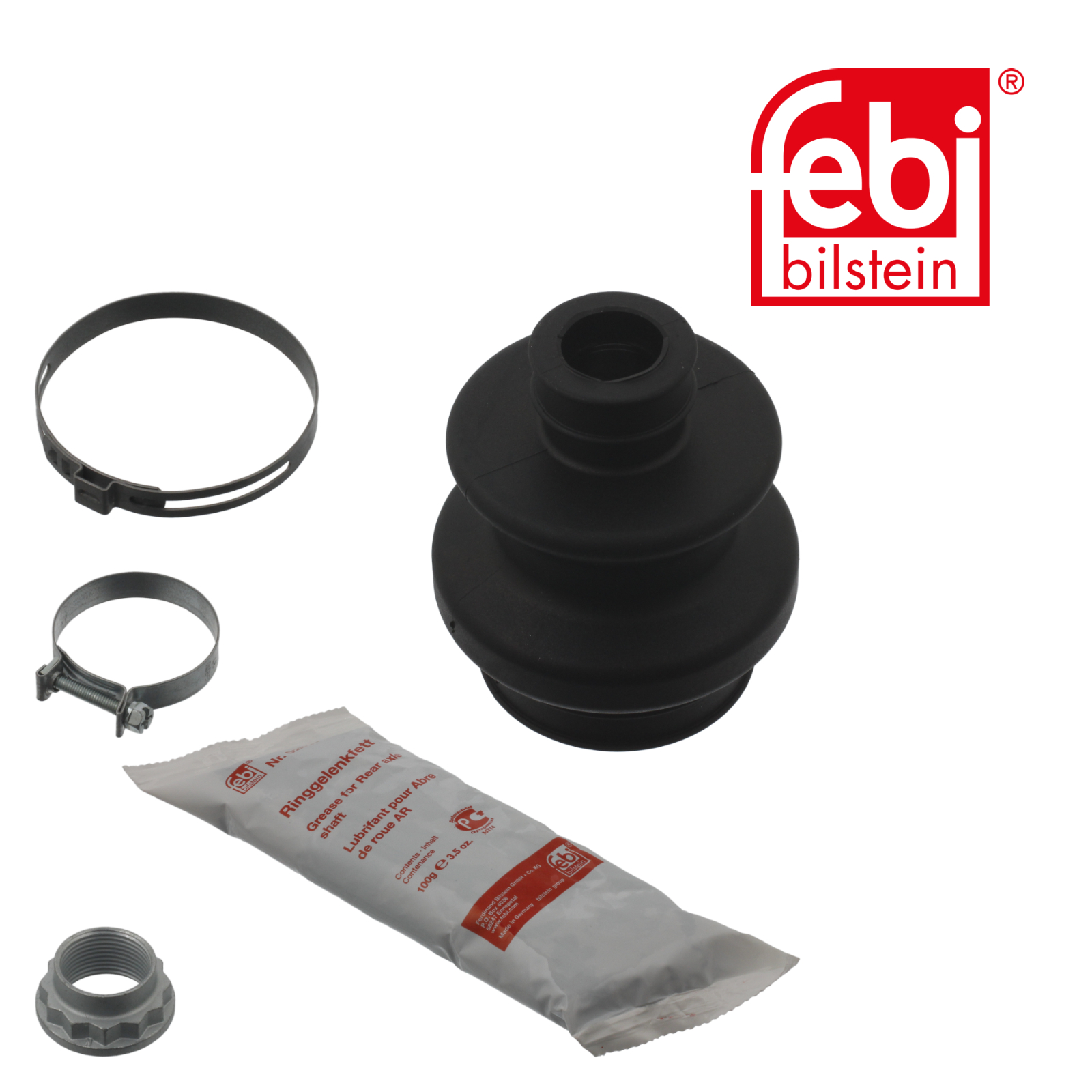 Febi Drive Shaft Bellow Kit Wheel Side Rubber 07933