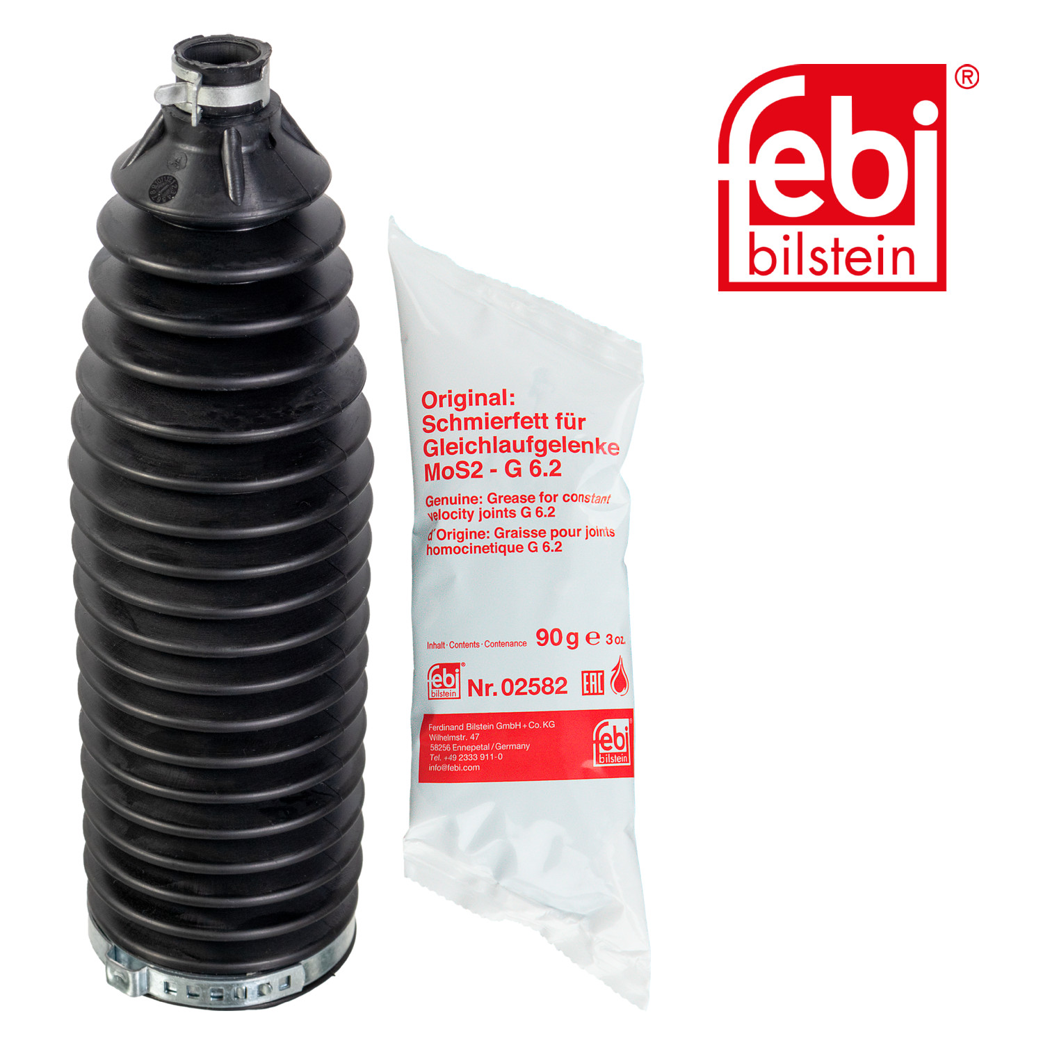 Febi Steering Bellow Kit Front Right 180208