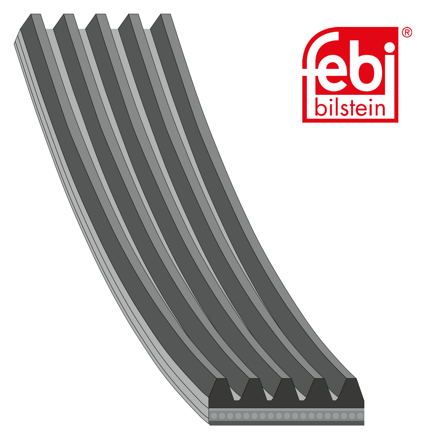Febi Multi V-Ribbed Drive Belt 40721