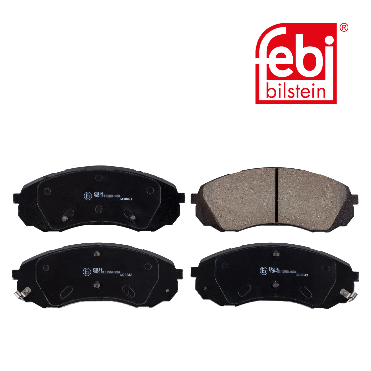 Febi Front Brake Pad Set 170293