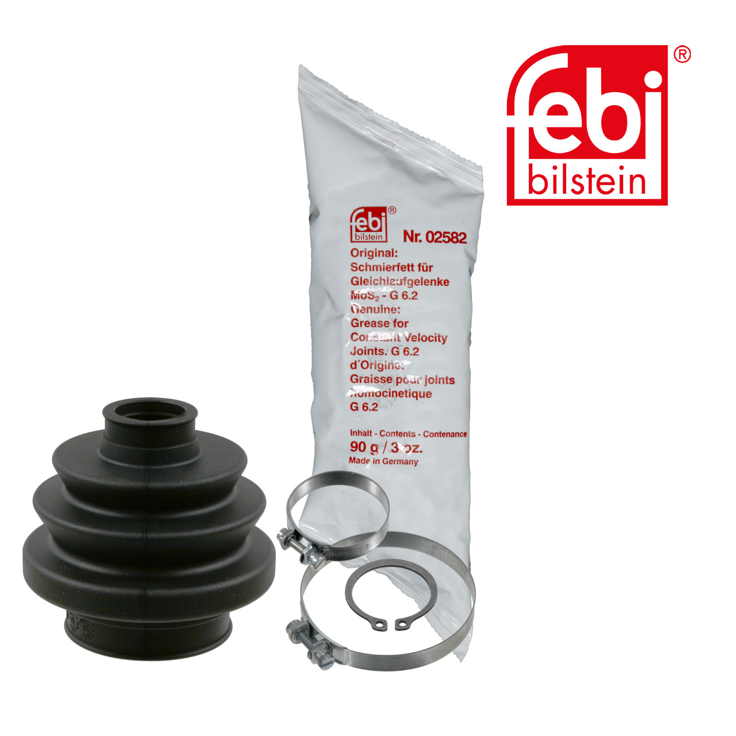 Febi Drive Shaft Bellow Kit Wheel Side Rubber 04429