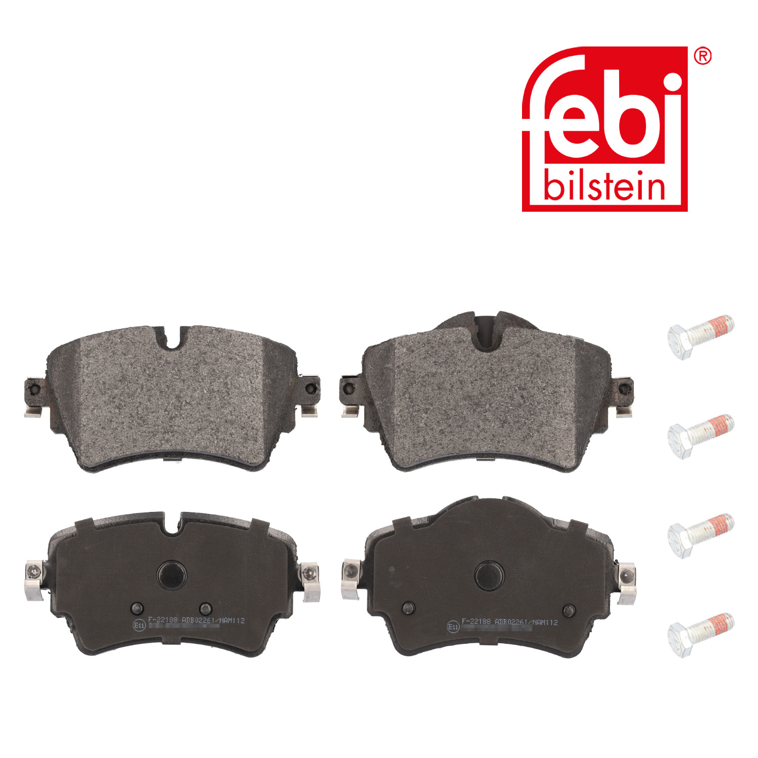 Febi Front Brake Pad Set 116345