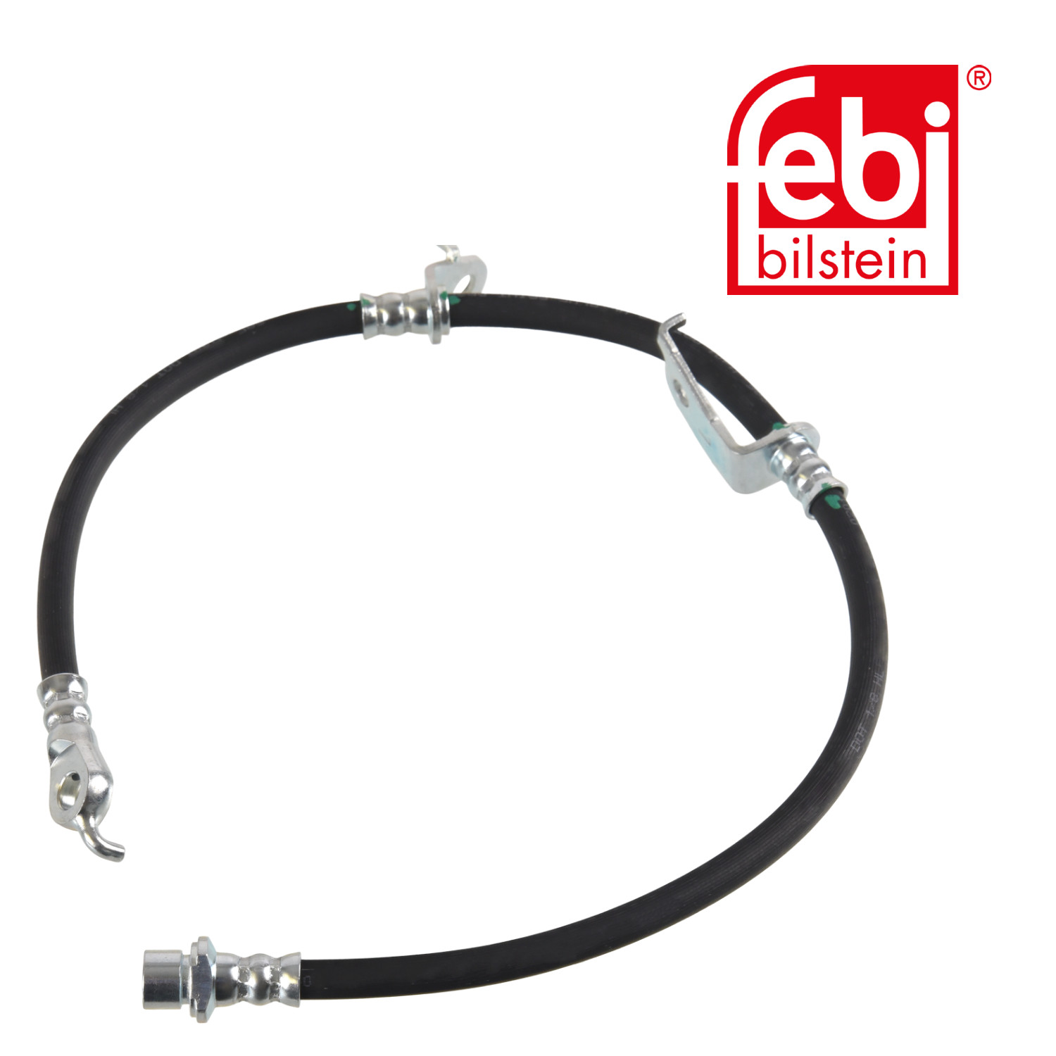 Febi Brake Hydraulic Hose Line Front Left 180234