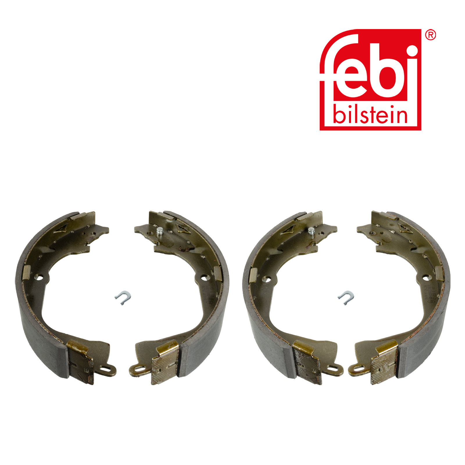 Febi Brake Shoe Set Axle Kit Rear 36753