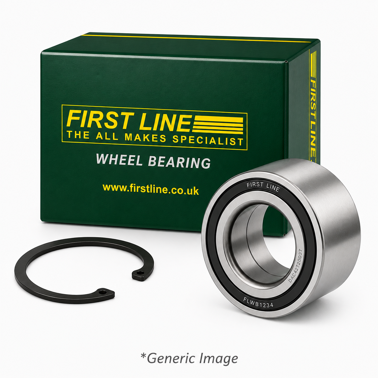First Line Wheel Bearing Kit fits Chevrolet Aveo 2011-2015 1.2 1.3 1.4 1.6