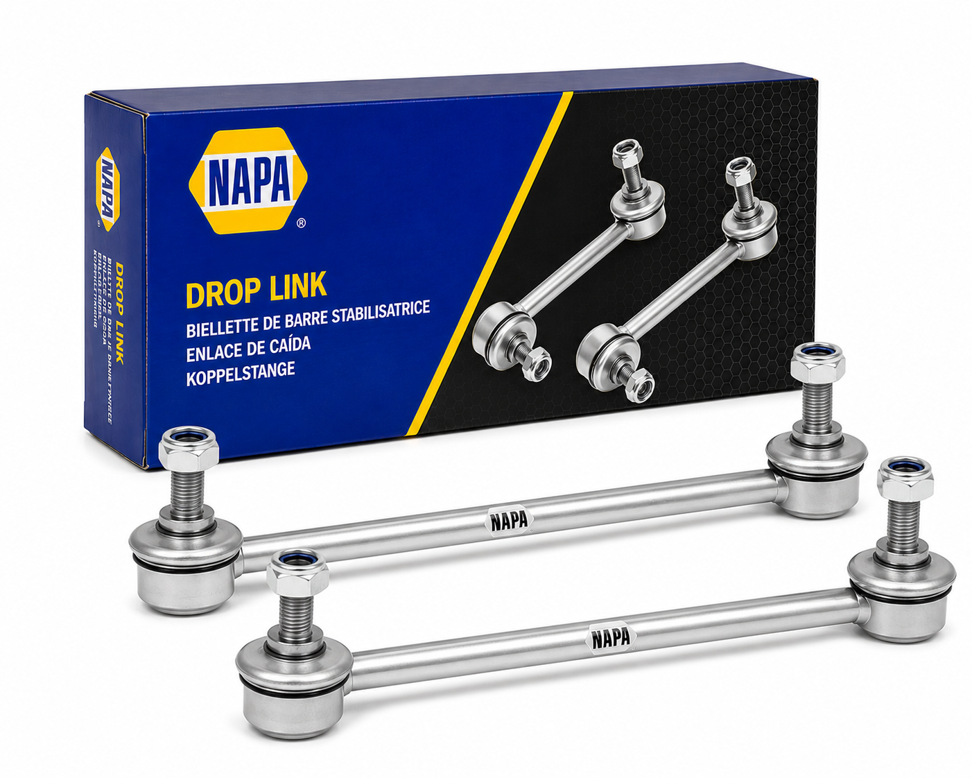 NAPA 2 x Stabiliser Bar Links fits BMW 5 1995-2004