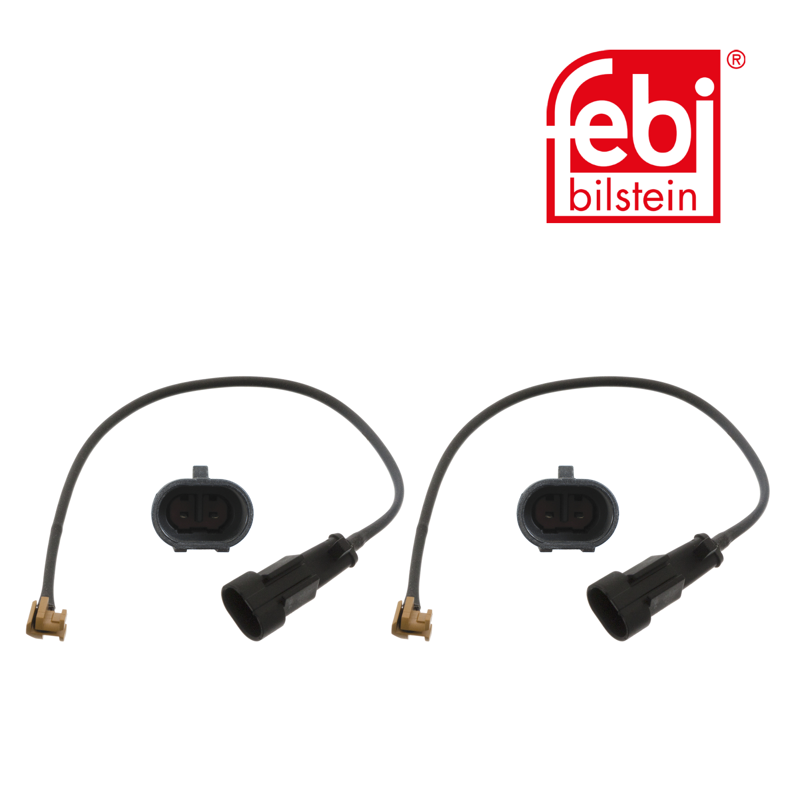 Febi Brake Pad Wear Warning Contact Set Front Connectors 15049
