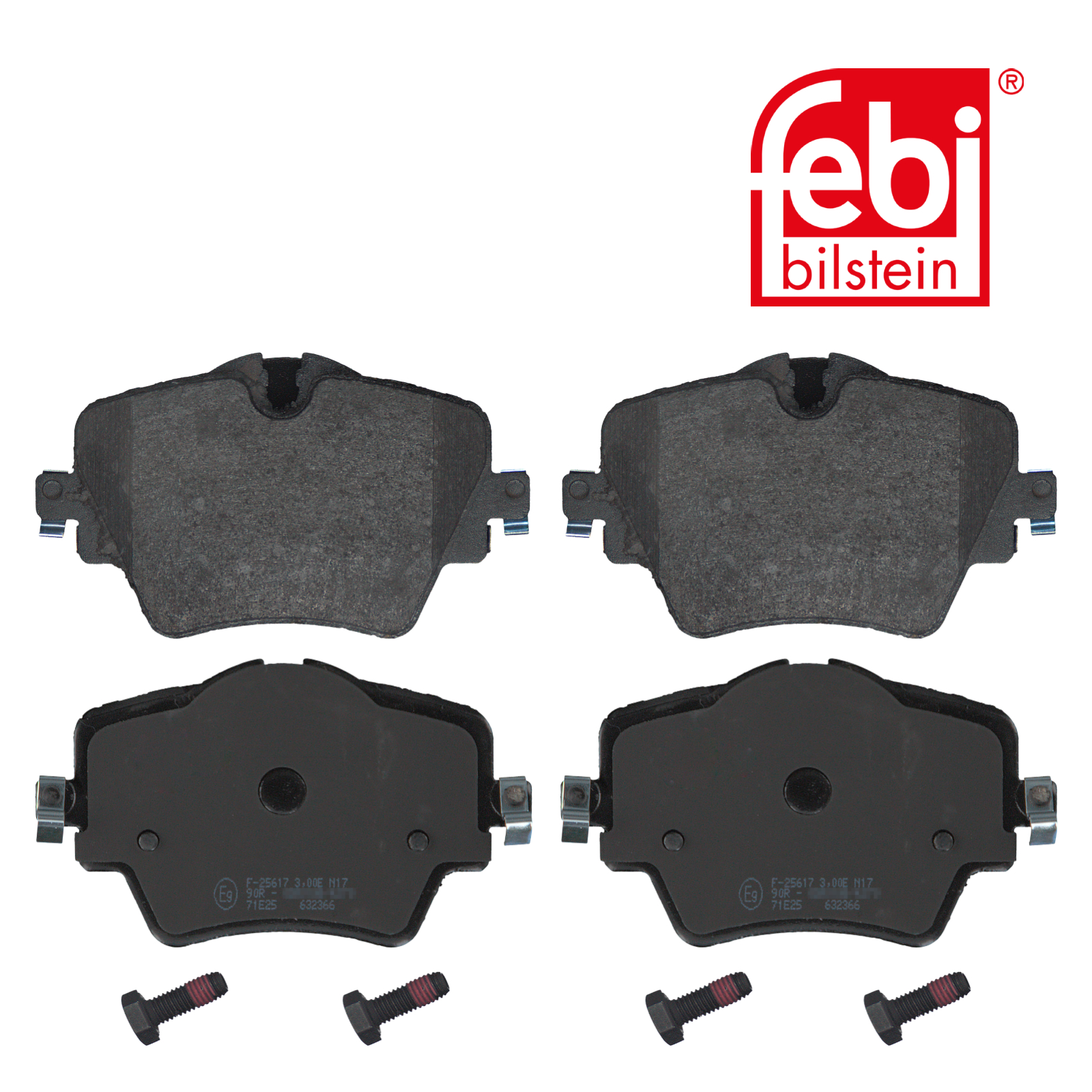 Febi Front Brake Pad Set 16908