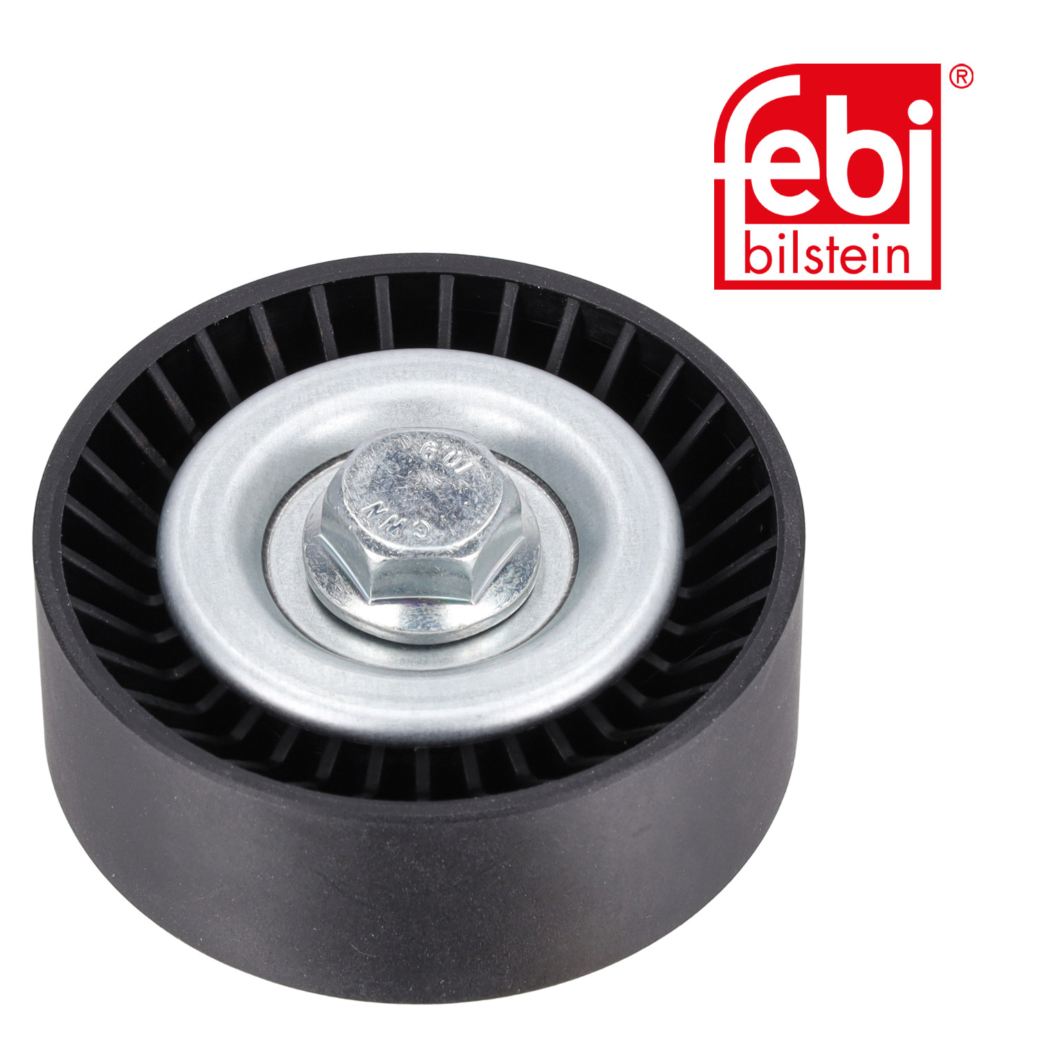 Febi V-Ribbed Belt Deflection/Guide Pulley 27374