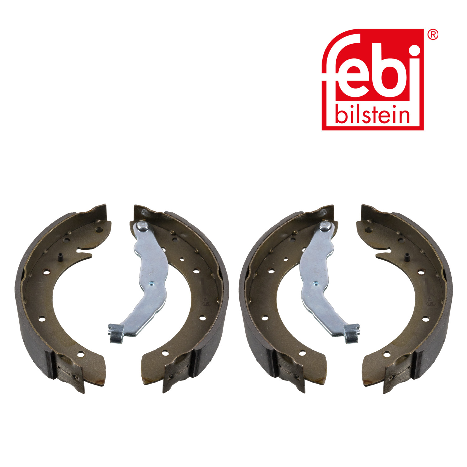 Febi Brake Shoe Set Axle Kit Rear 01019
