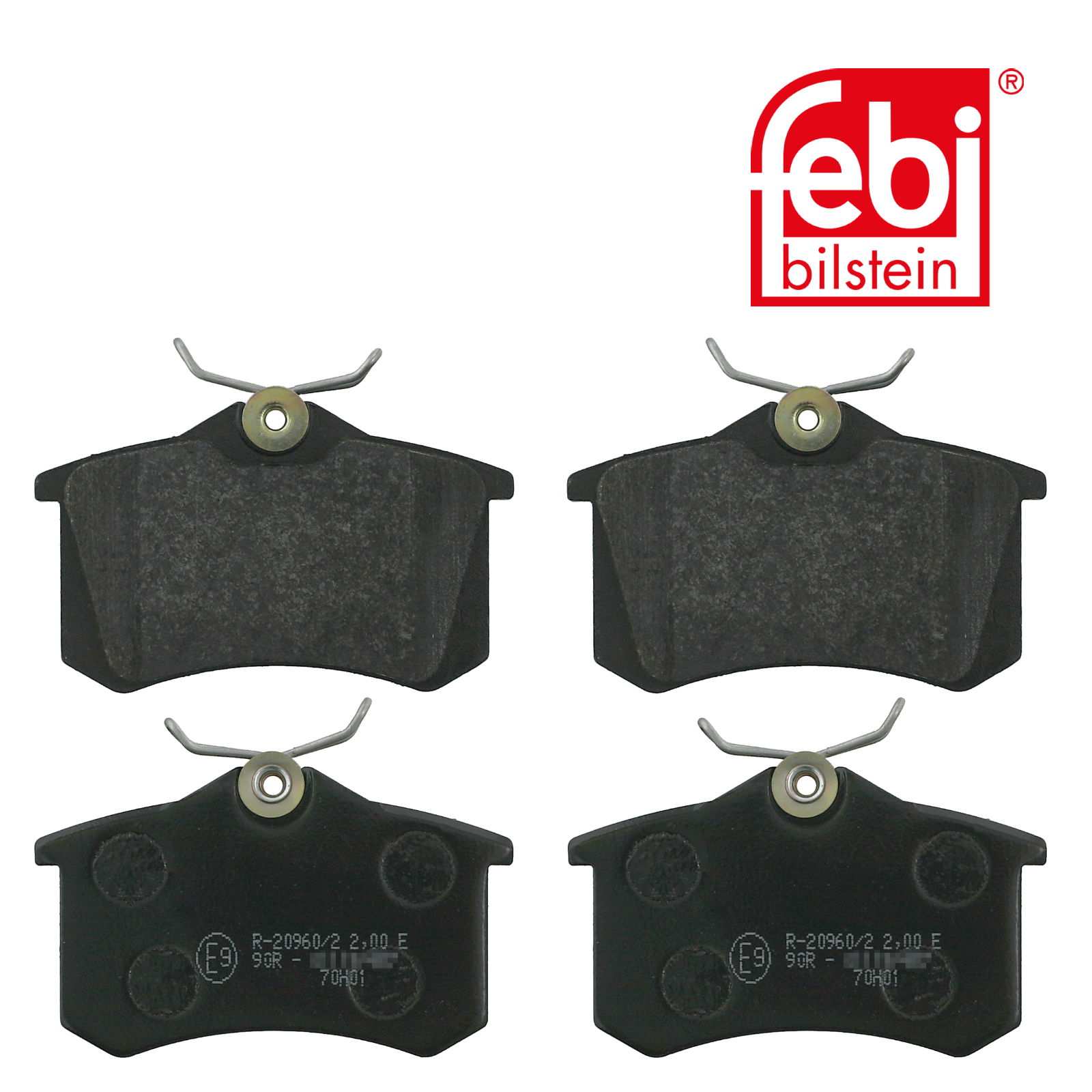 Febi Rear Brake Pad Set 16146