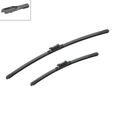 Bosch Aerotwin Wiper Blade Set 600mm + 400mm — A556S fits Audi A1 2010-2018